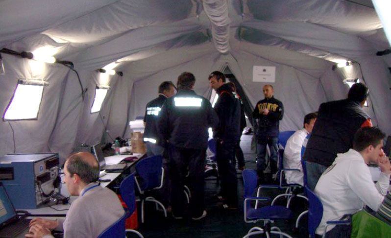 Carpa Inflabe uso médico
