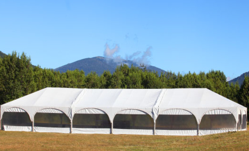 Carpa estructural 23x7